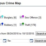 University Crime Map