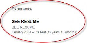 See Resume