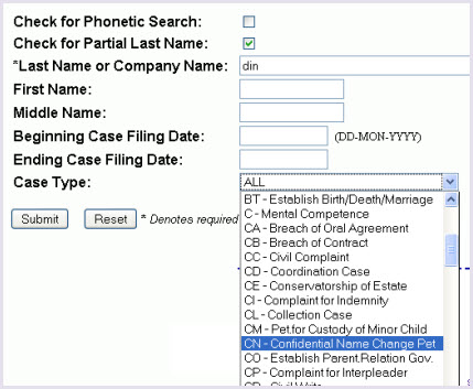 Research Tip: California Court Online Case Indexes Private